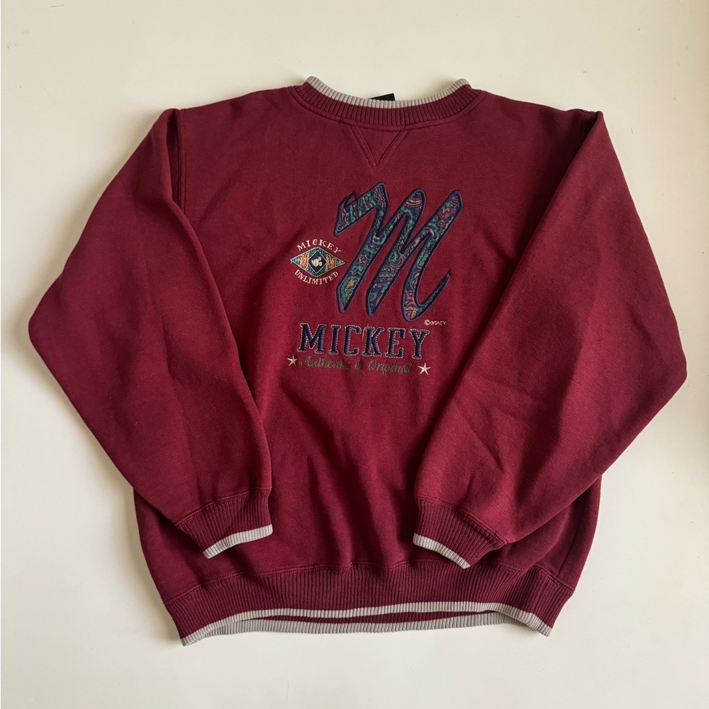 VINTAGE Mickey Mouse Crewneck (L)